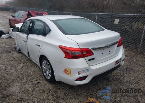 2017 Nissan Sentra Sv z USA, uszkodzony, nr VIN 3N1AB7AP2HY222305